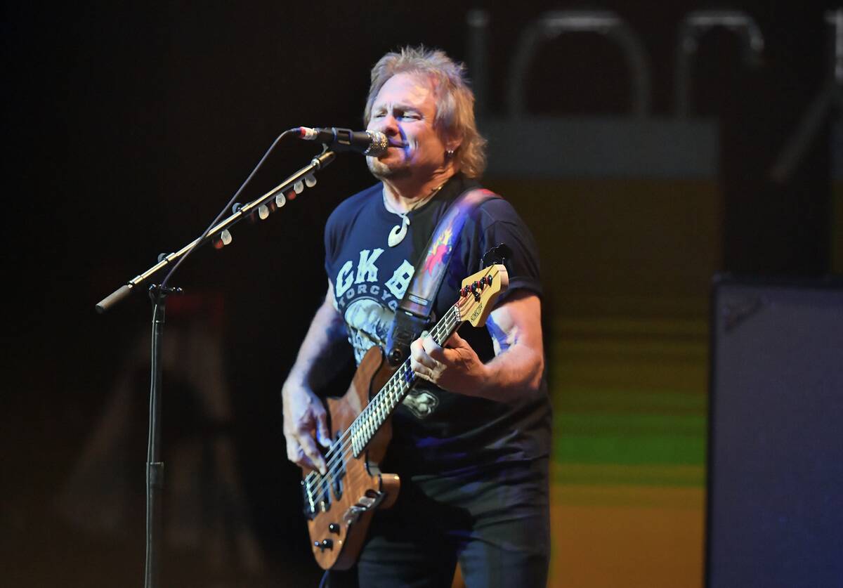 Sammy Hagar Perfoms At Pearl Concert Theater At the Palms Casino Resort