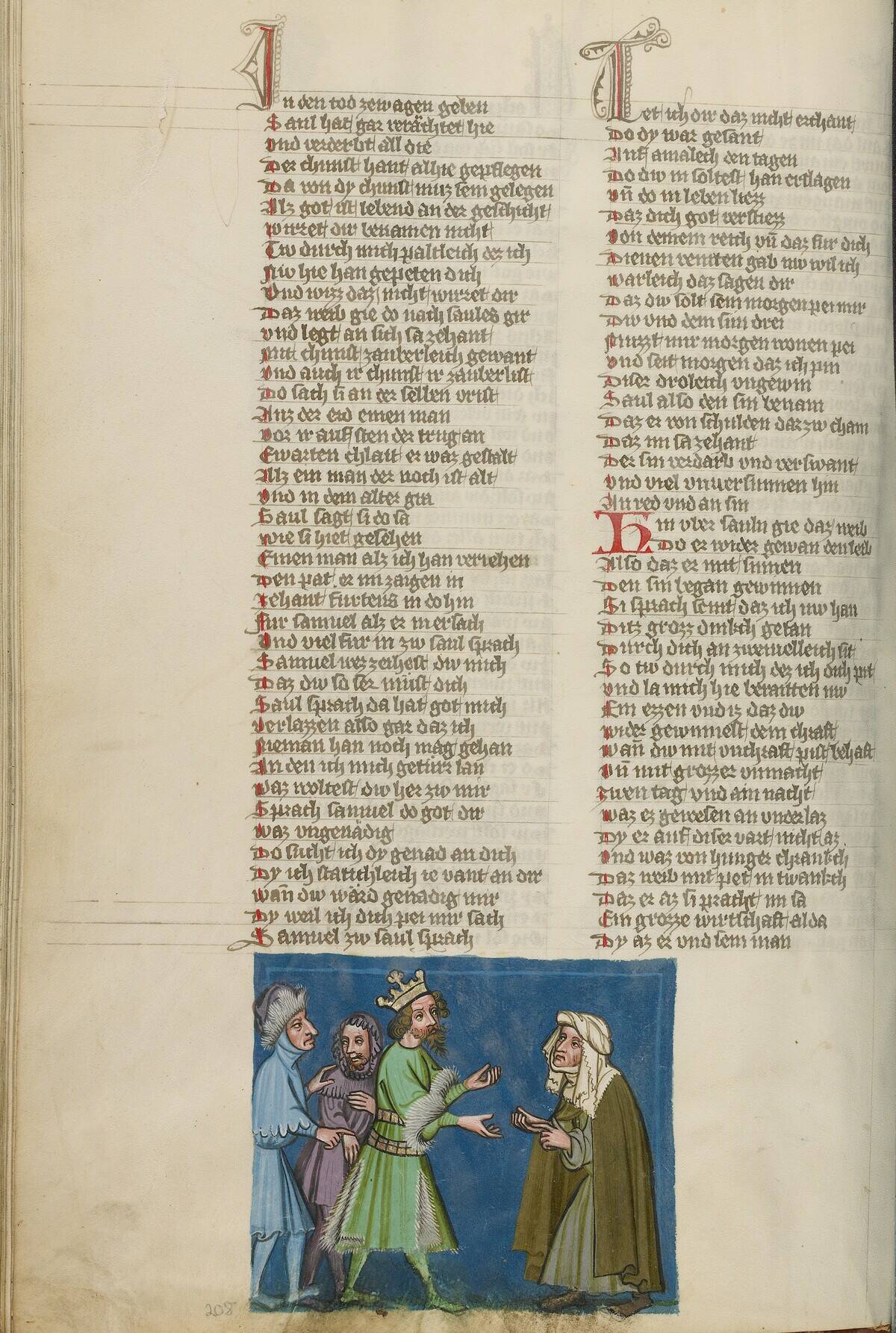 Saul And The Witch Of Endor; Weltchronik