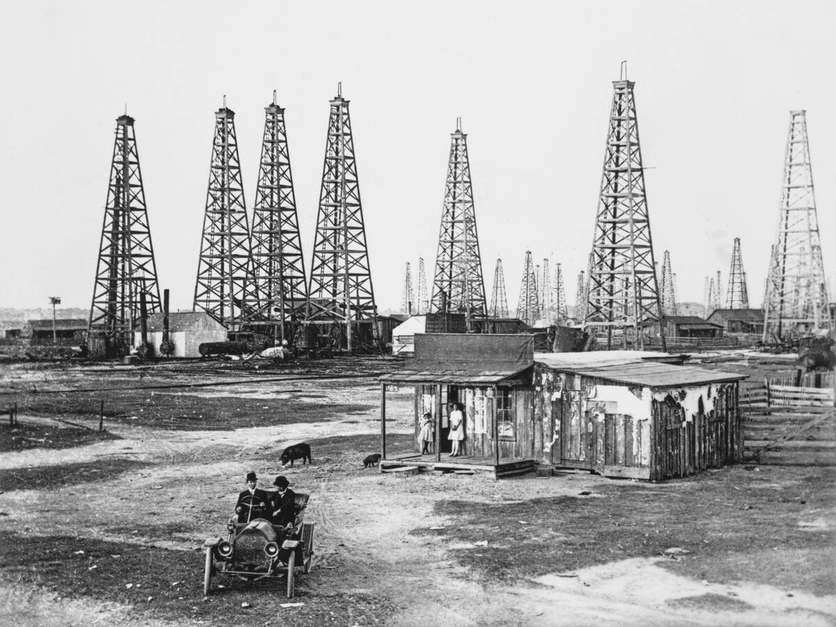 Spindletop Oil Field, Beaumont, Texas