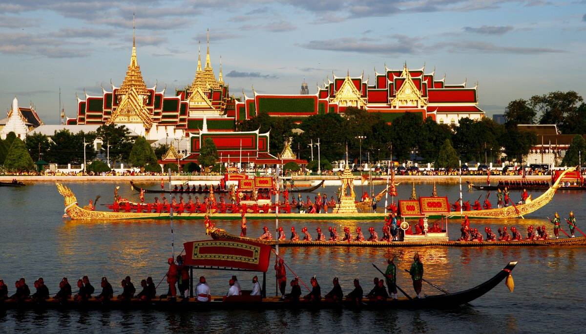 Thai Kings Birthday Celebration Rehearsals