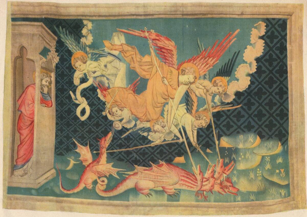 The Apocalypse St Michael And His Agents Overcome The Dragon Creator: Unknown