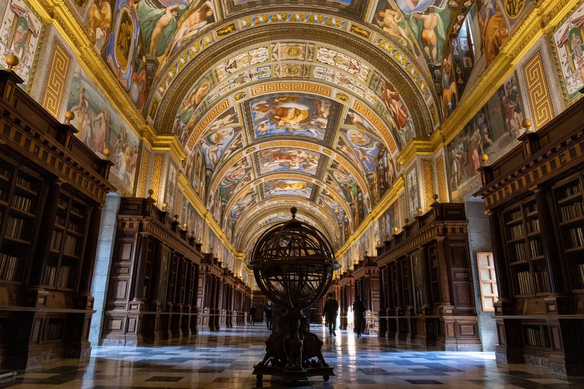 The Library Of San Lorenzo De El Escorial Exhibits The Codices Of The 'wise King' Alfonso X