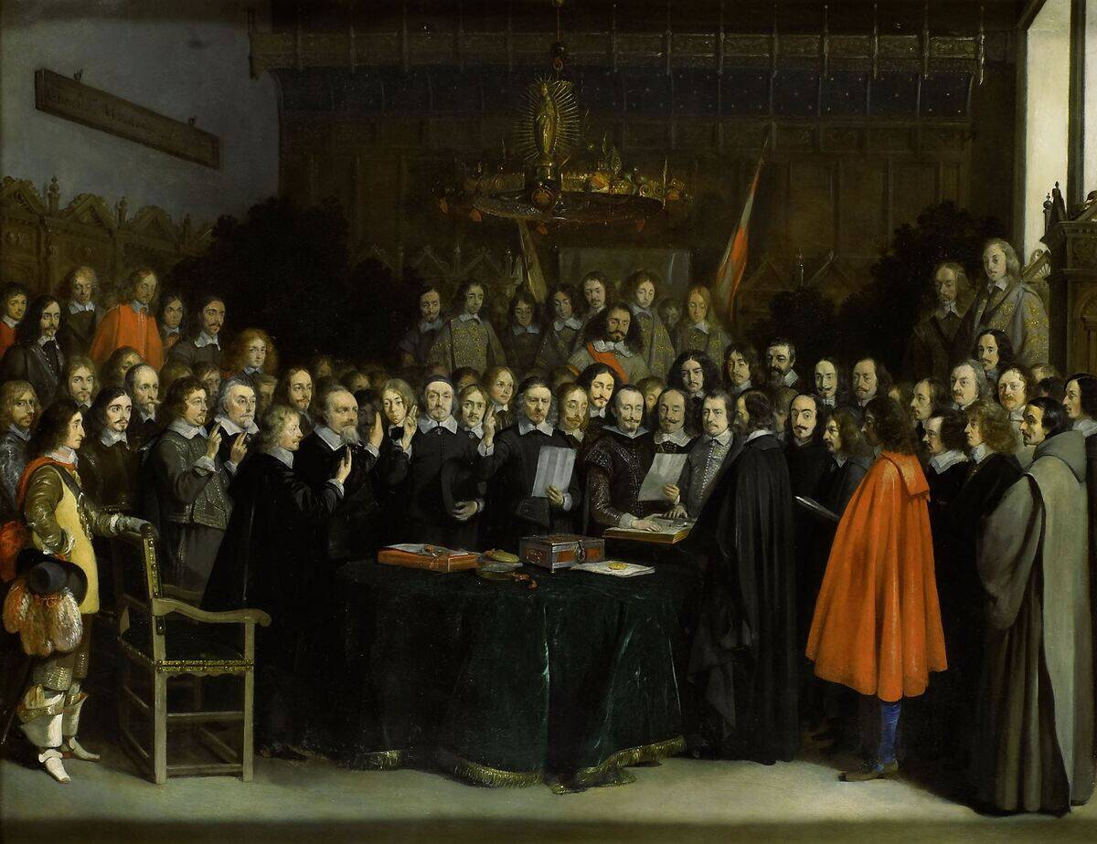 The Ratification Of The Treaty Of Münster