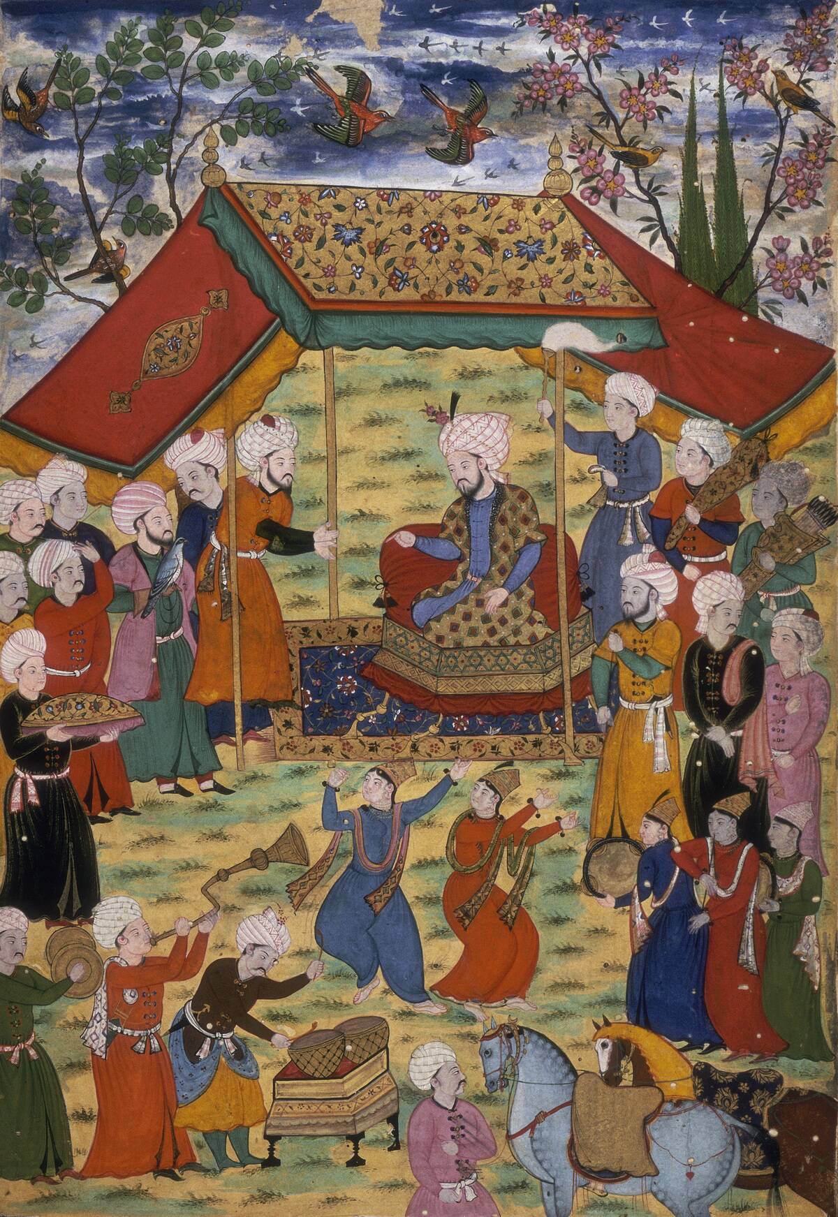 Timur Receiving A Deputation