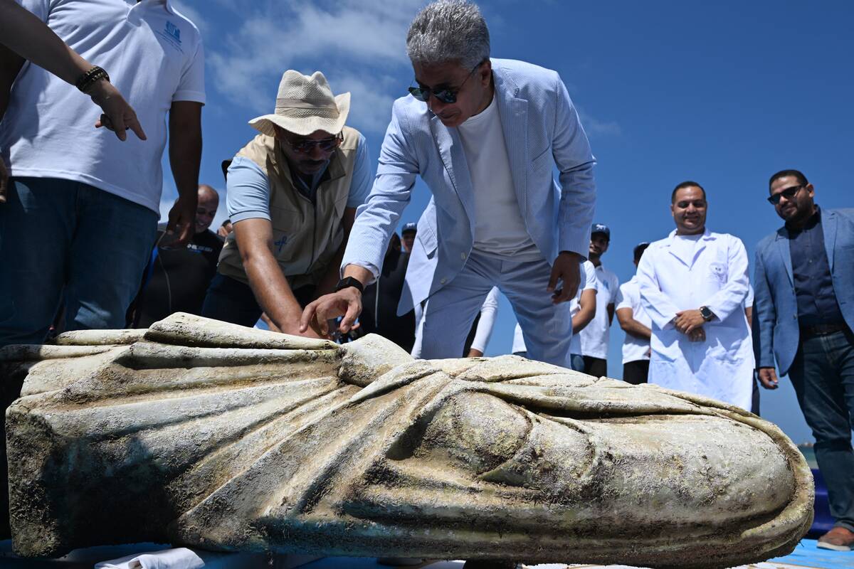 TOPSHOT-EGYPT-ARCHAEOLOGY