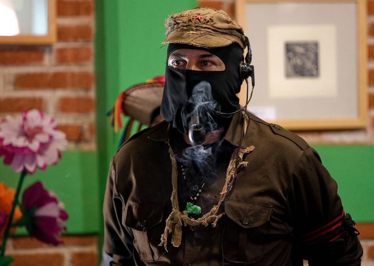 TOPSHOT-MEXICO-EZLN-SUBCOMANDANTE MARCOS