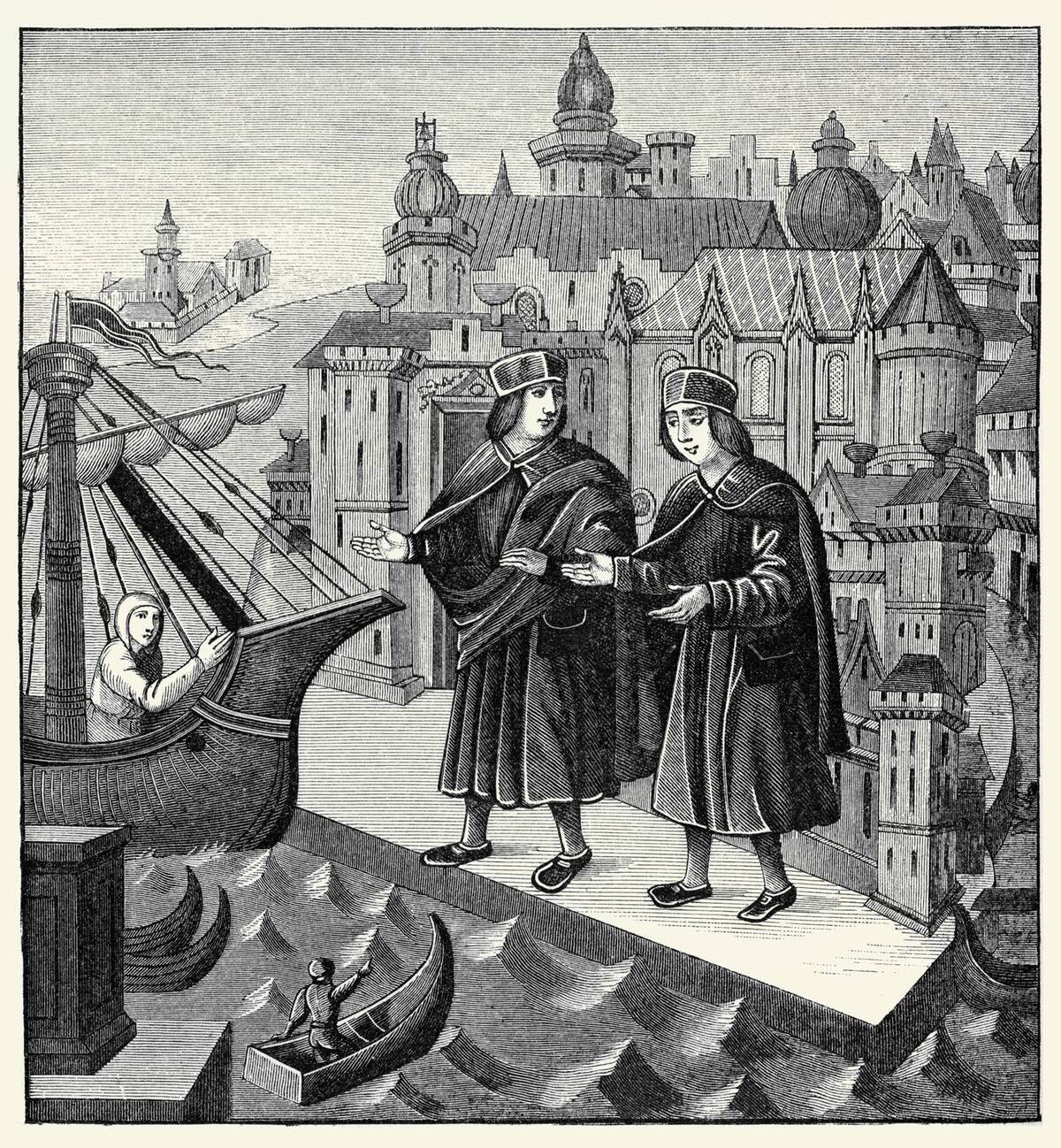 Trade on the Sea Ports of Levant