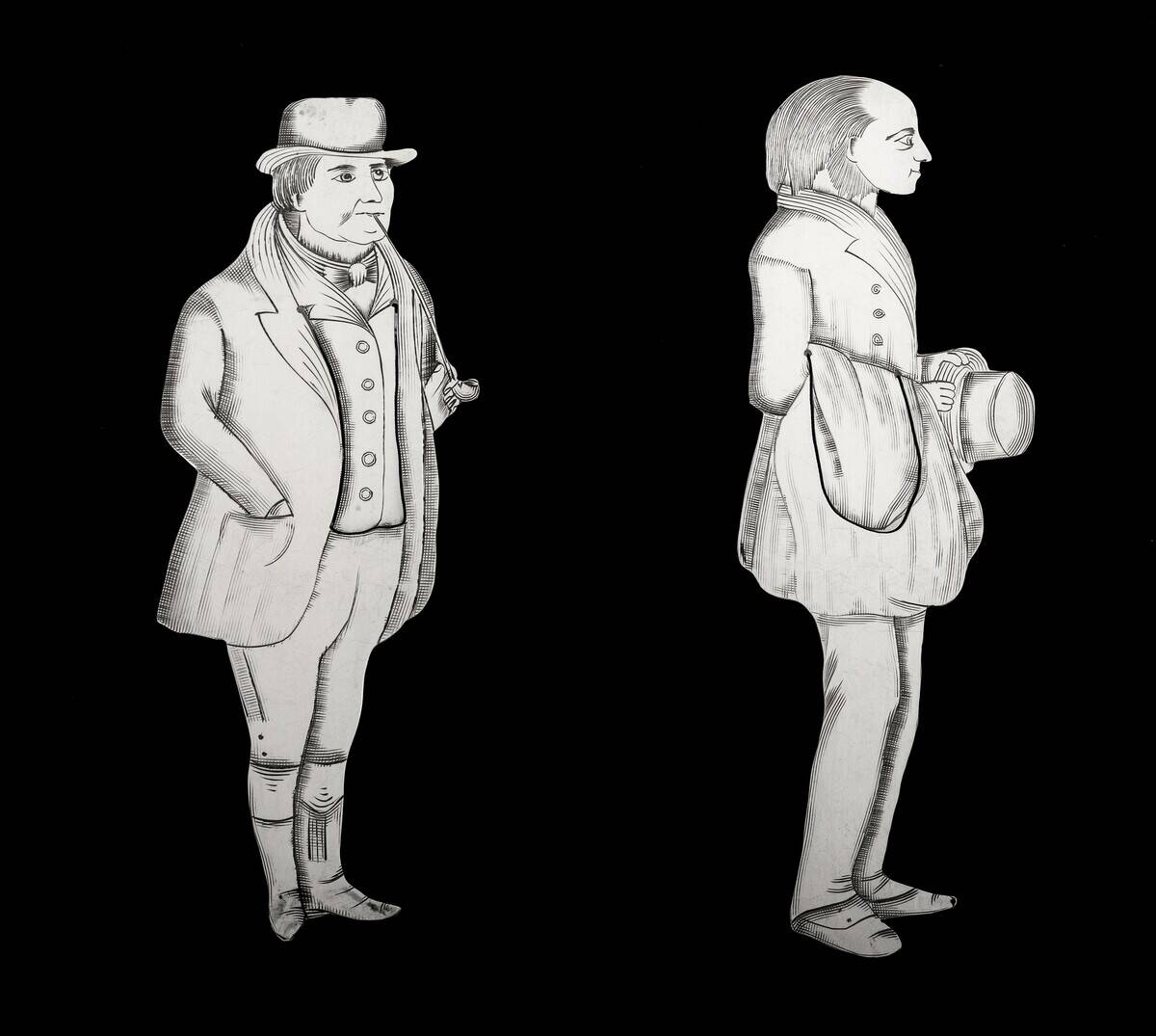 Two clips to keep banknotes