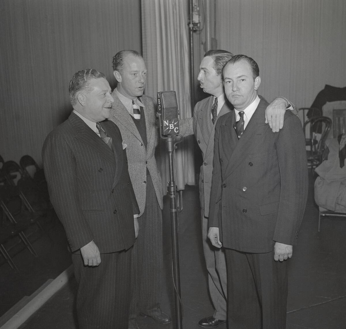 Walt Disney with Amos 'n' Andy Radio Actors