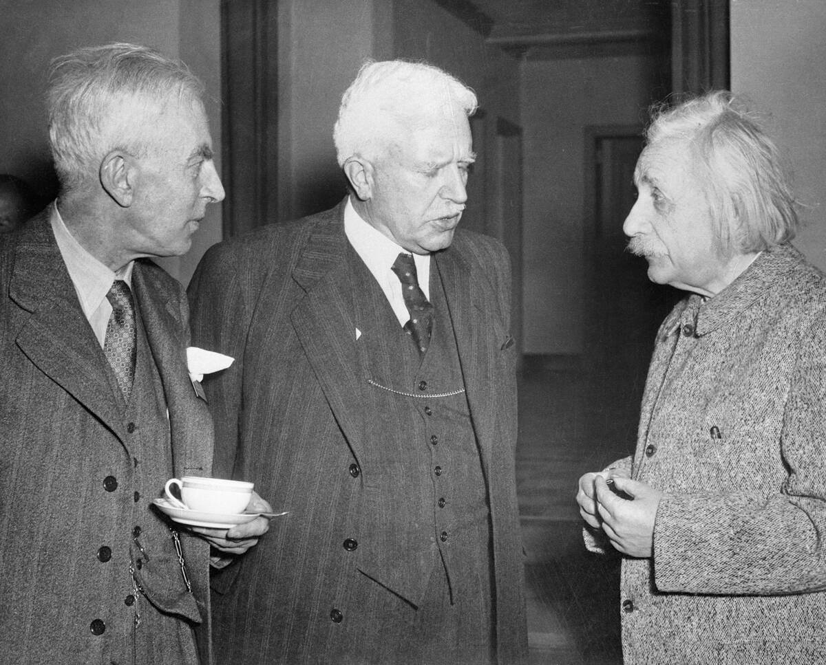 Albert Einstein with Others