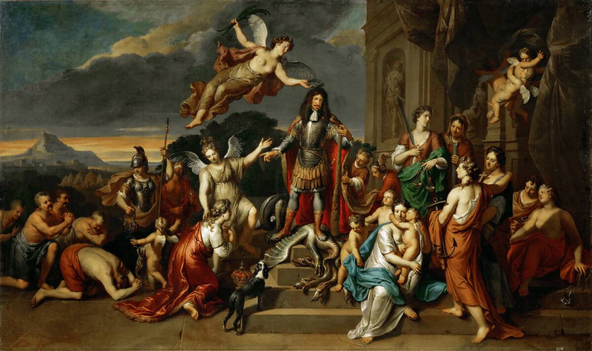 Allegory on the reign of Emperor Leopold I, ca 1672