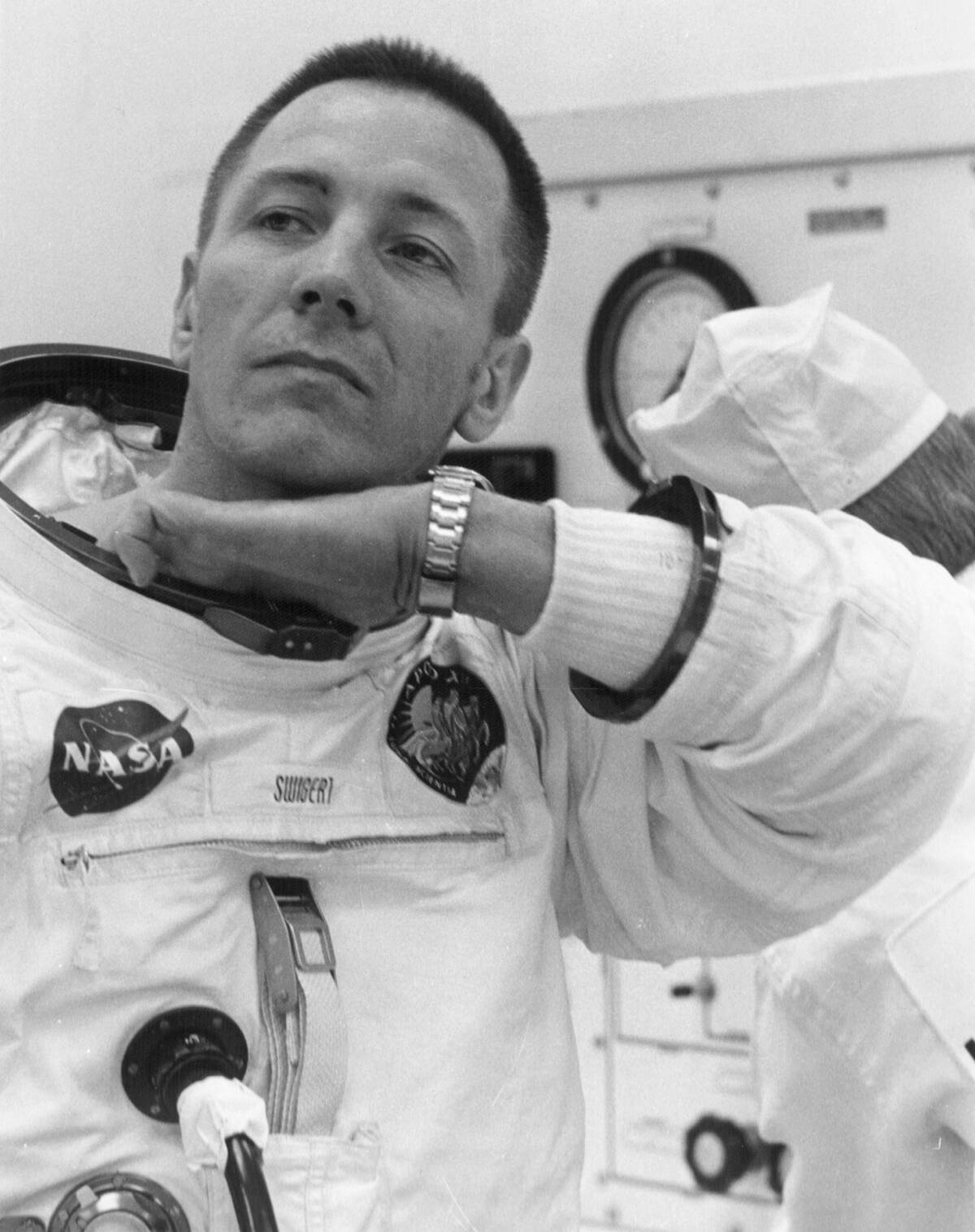 Apollo 13 Command Module Pilot John L. Swigert Jr.