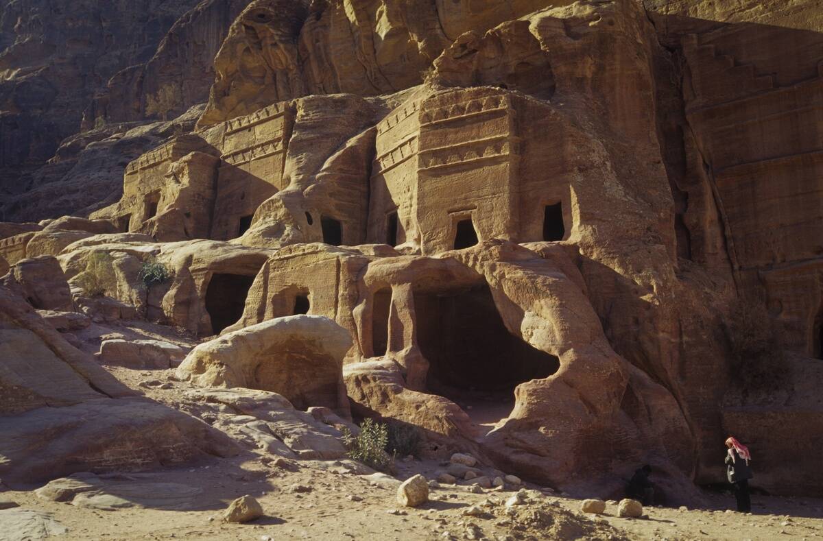 Archeological Site Of Petra, Jordan