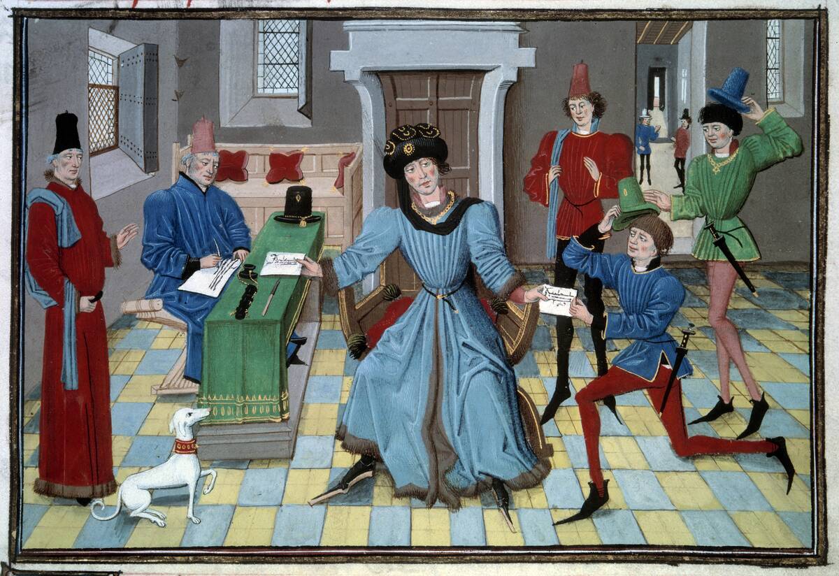 Arrival of a messenger