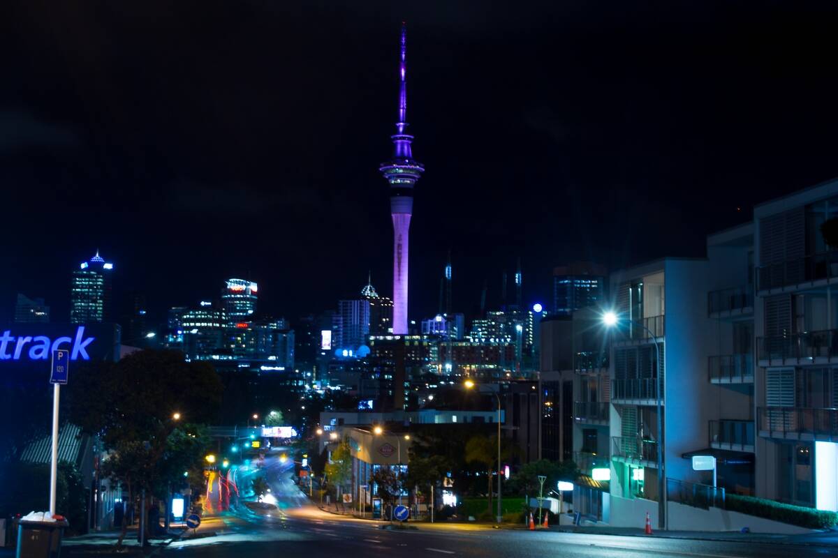 Auckland At Night