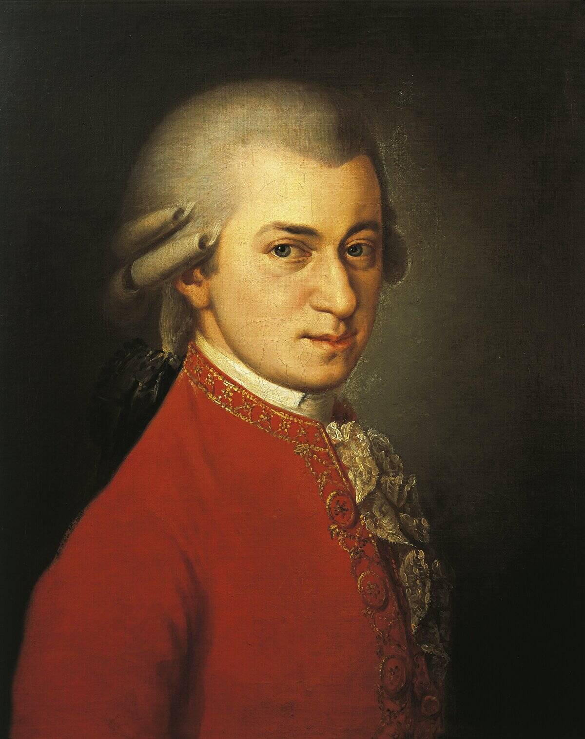 Austria, Portrait of Wolfgang Amadeus Mozart (1756 - 1791)
