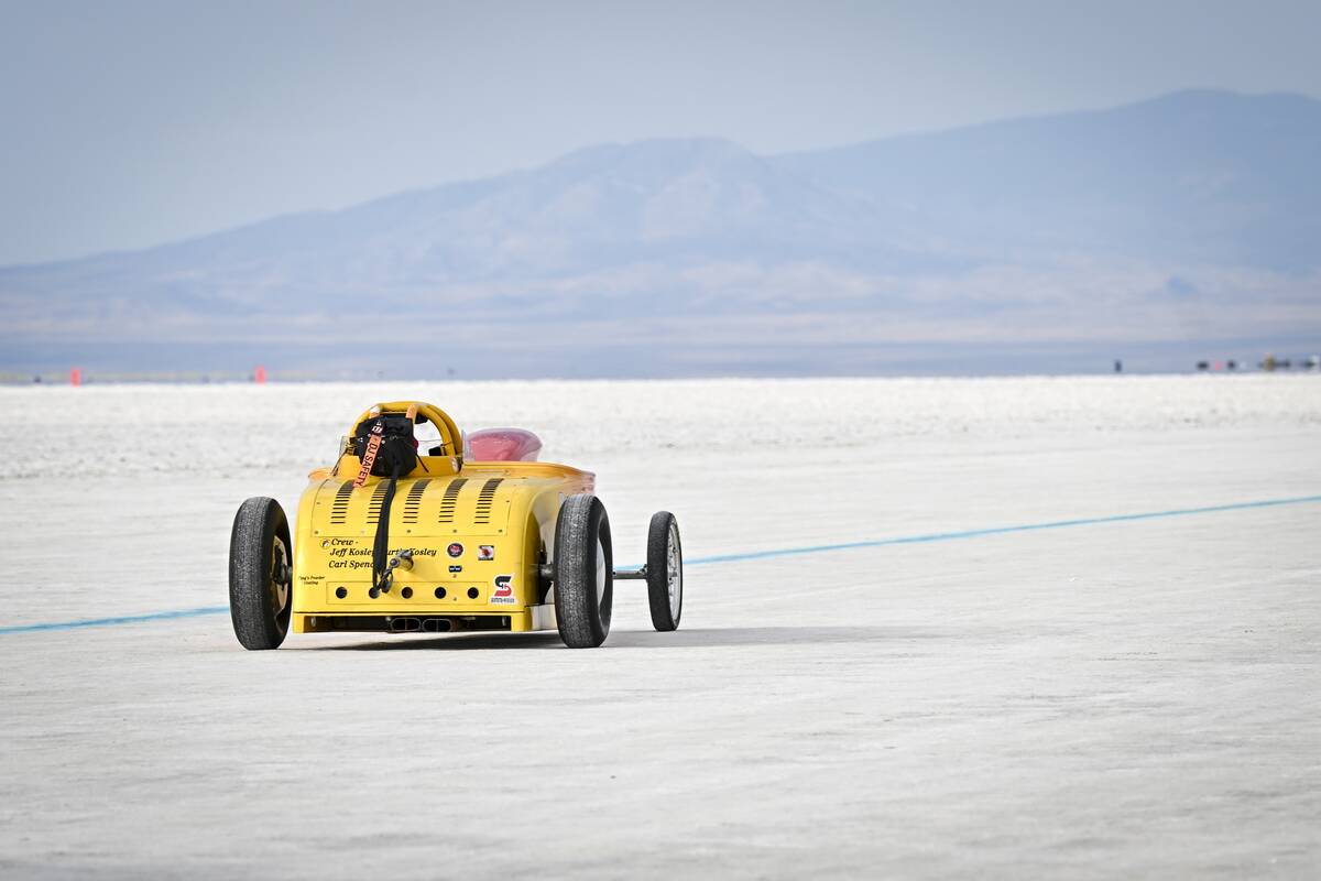 BONNEVILLE SALT FLATS WORLD OF SPEED