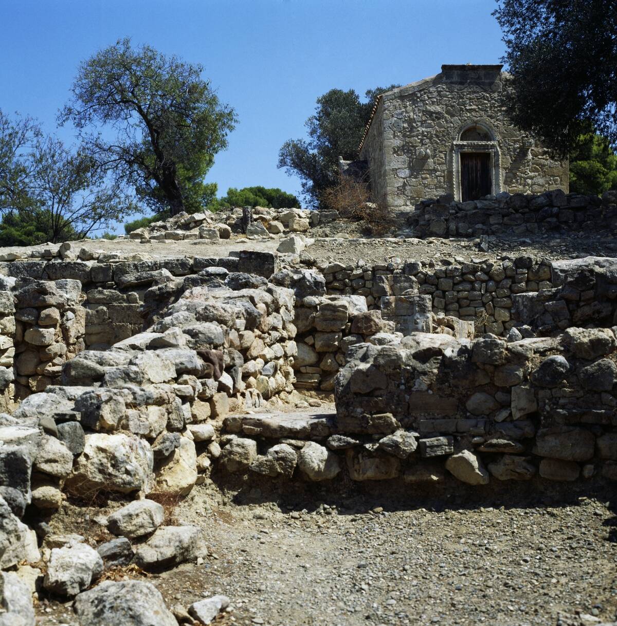 Byzantine church of Agios Georgios Galatas, Crete