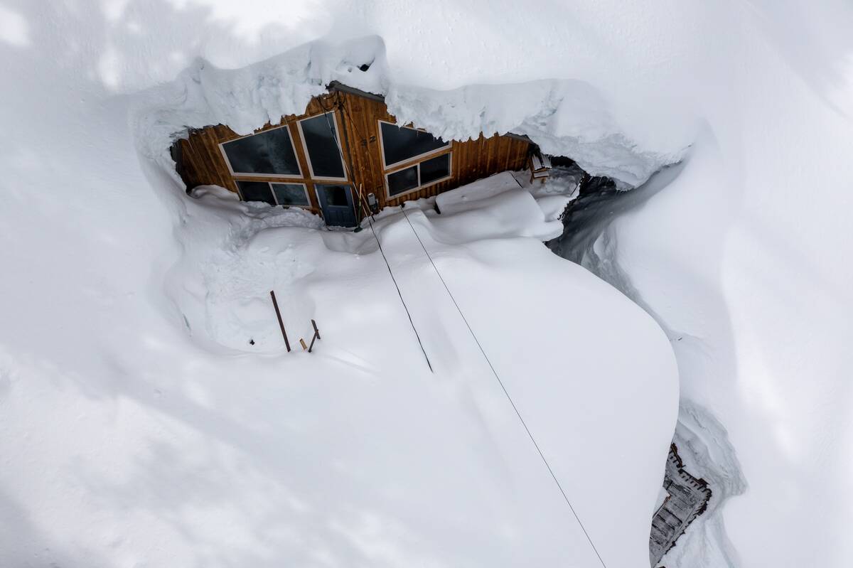 California's Sierra Mountains Receives More Snow As Spring Begins