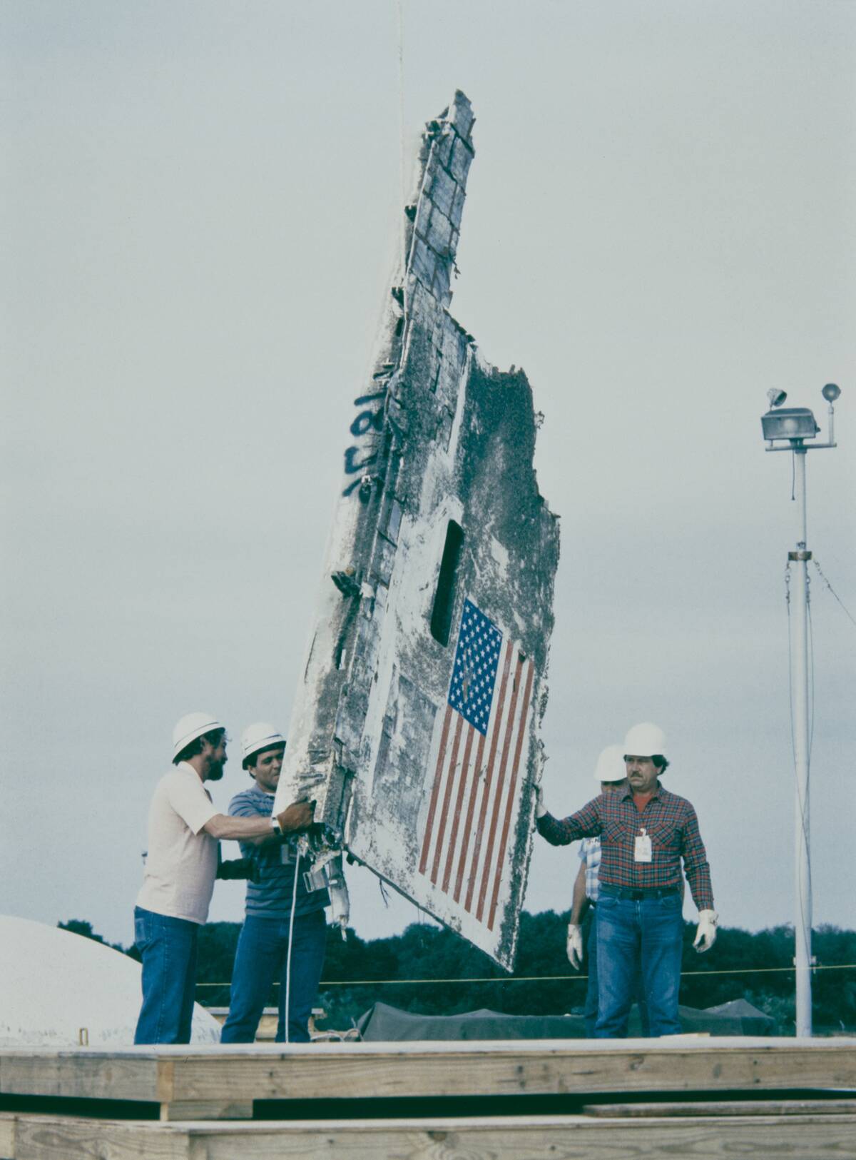 Challenger Wreckage