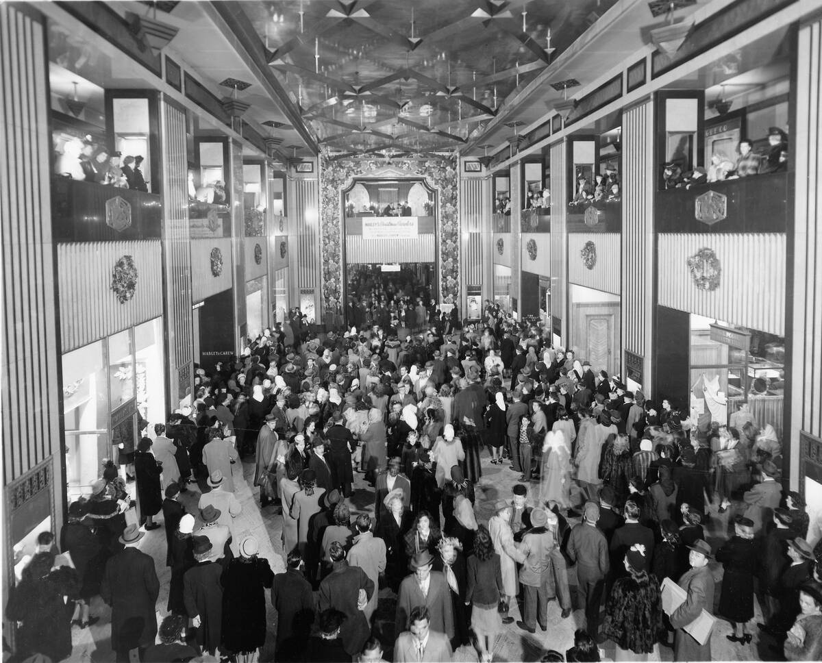 Christmas Shopping at Mabley & Carew