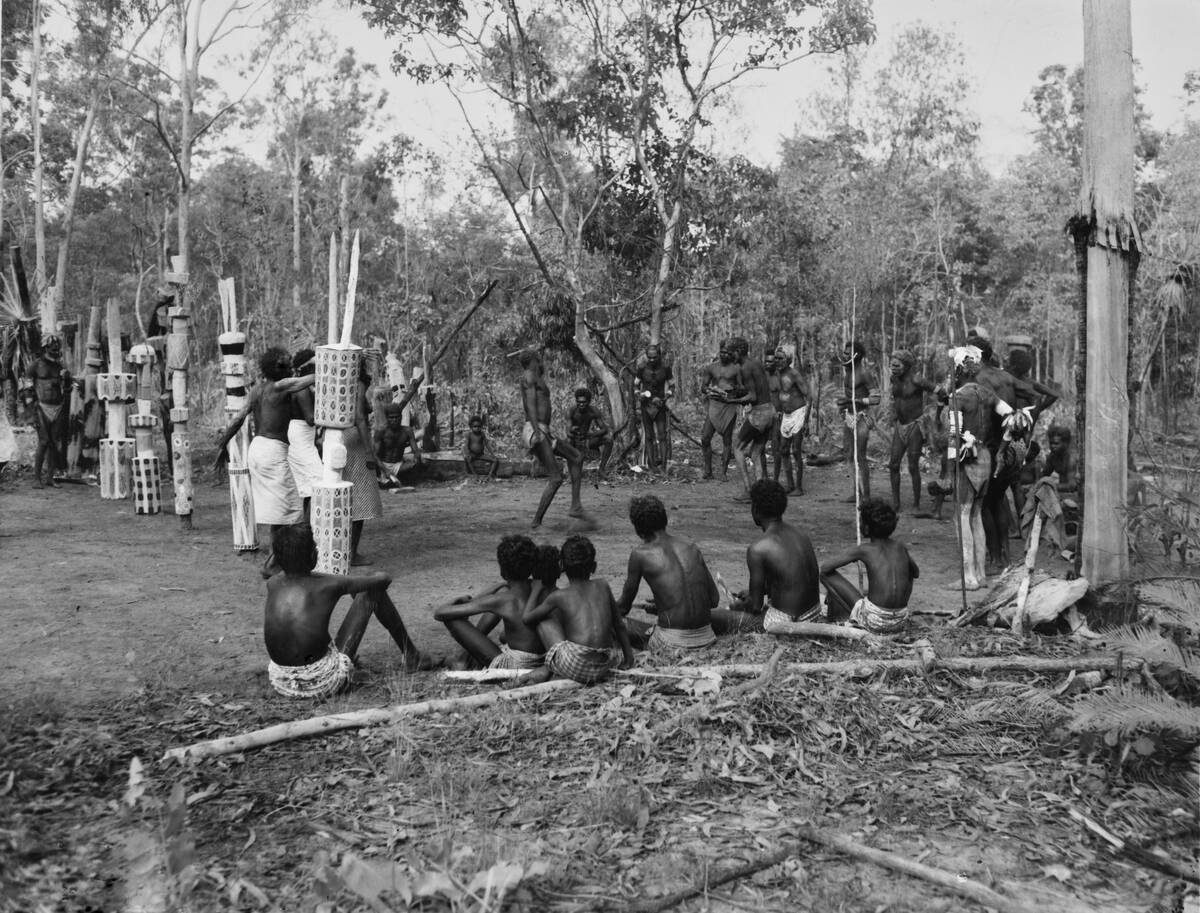 Corroboree Of The Dead, Melville Island, Australia
