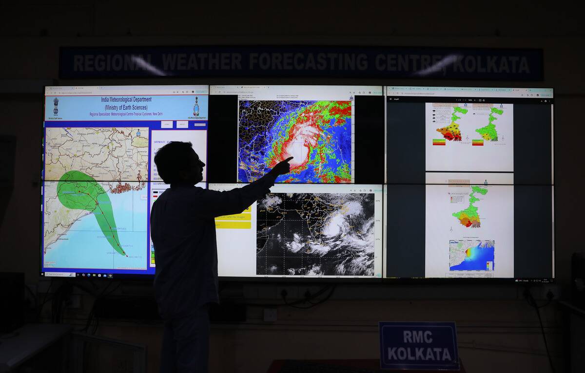 Cyclonic Storm 'Dana' Formed Over Bay Of Bengal, In Kolkata