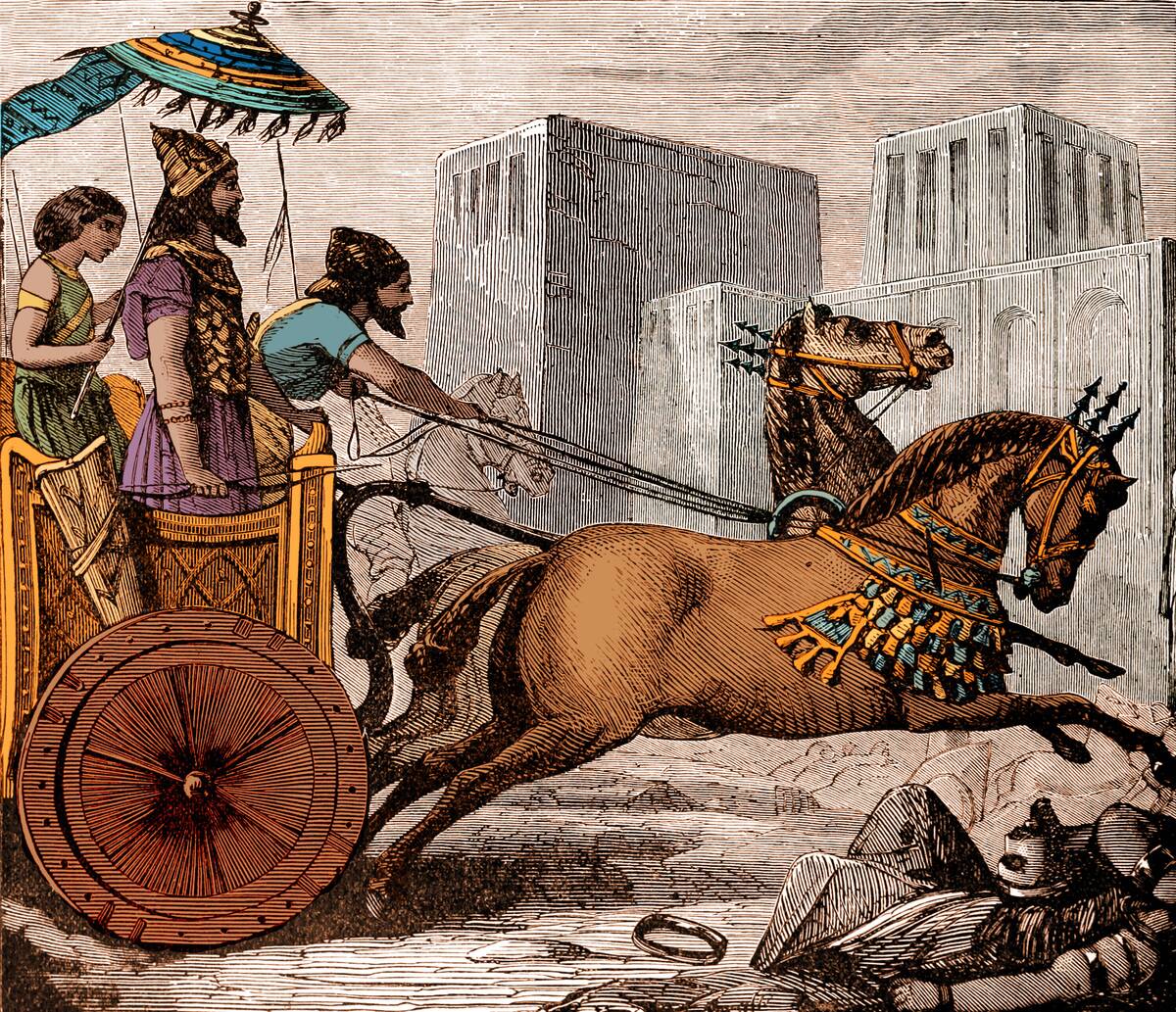 Cyrus The Great Enters Ecbatana
