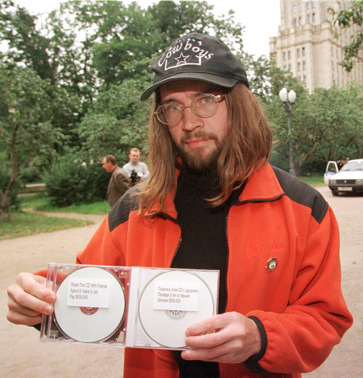 Demonstration To Free Alleged Russian Copyright Thief