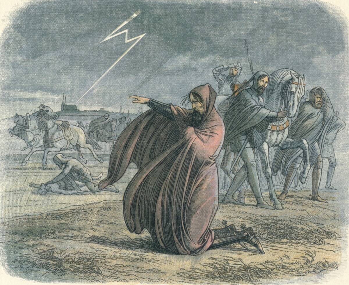 Edward Vows That He Will Make Peace 1360 (1864)