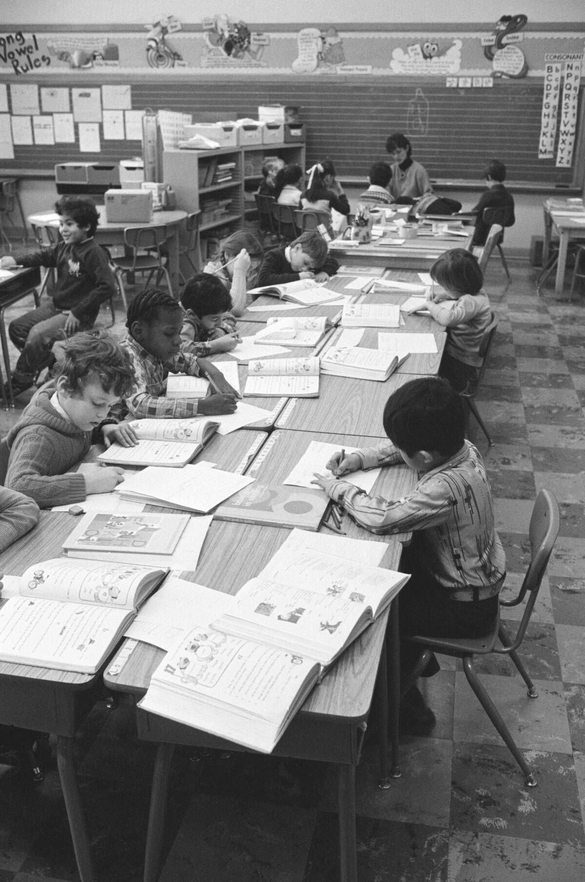 Elementary Children in Classroom