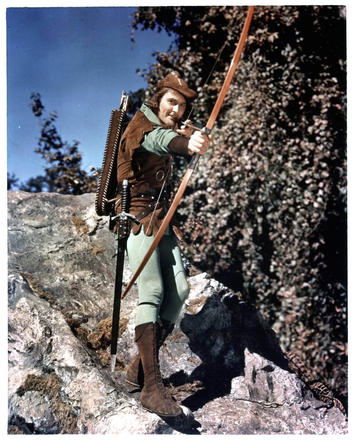Errol Flynn In 'The Adventures Of Robin Hood'