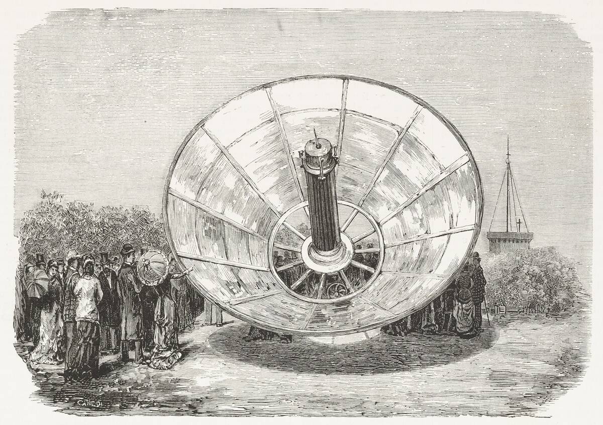 Experiment on the device invented