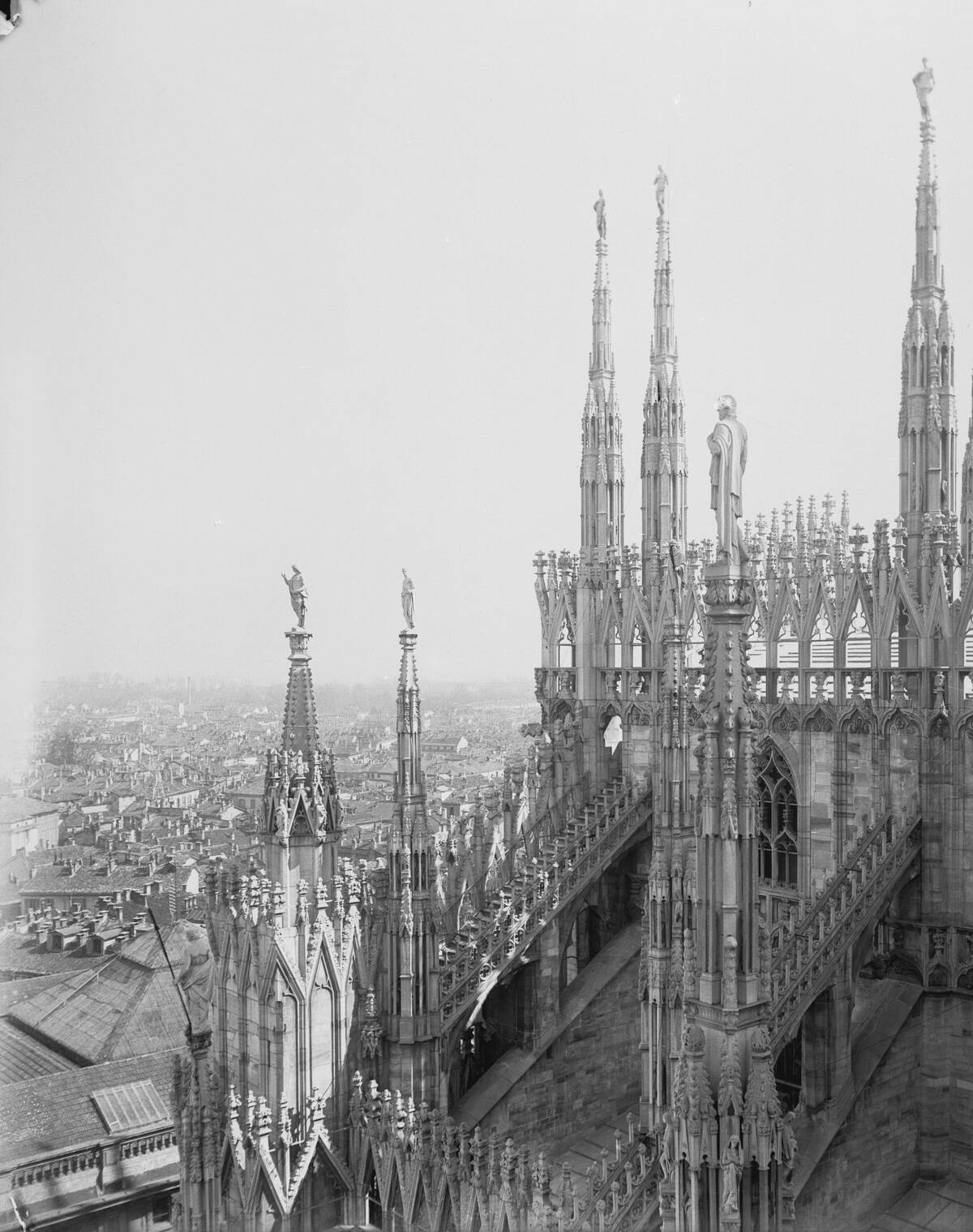 Exterior View of Elaborate Cathedral