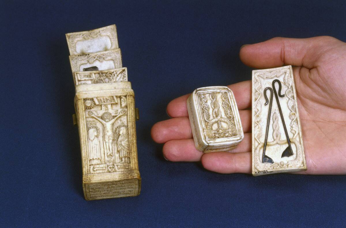 Fleam case, German, 1544.