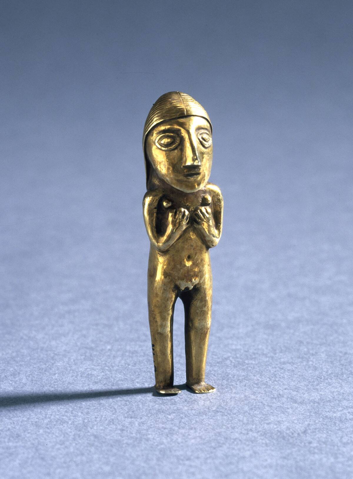 Gold Inca statue, c 15th-16th century.