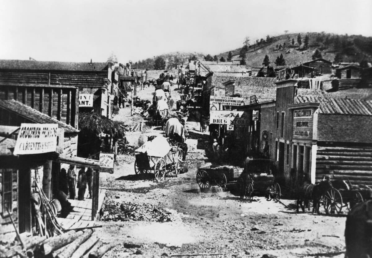 Helena, Montana, in 1865