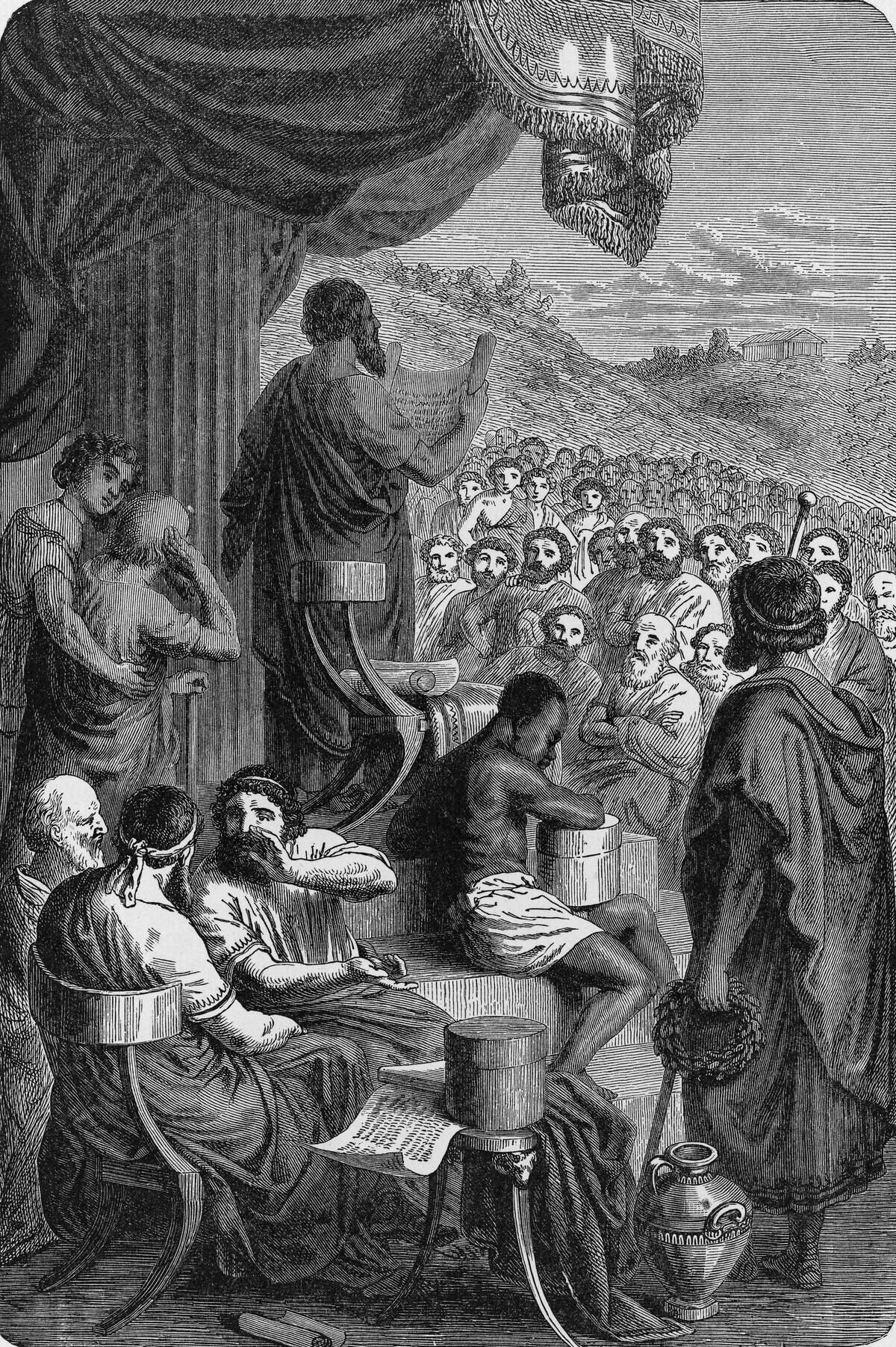 Herodotus Reads The 'Histories'