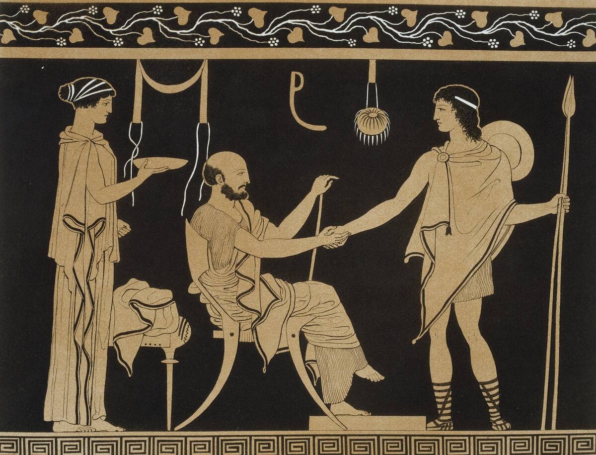 Hospitality scene...