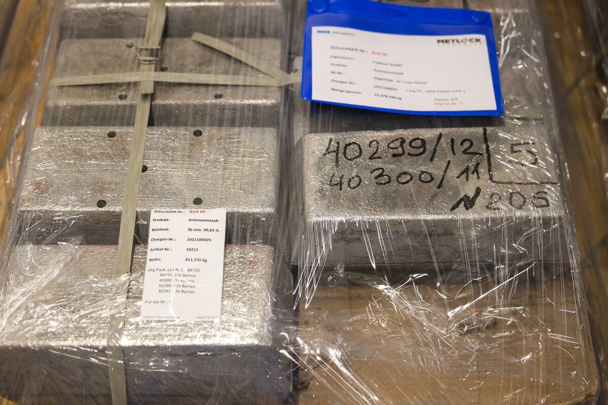 Inside The Tradium GmbH Rare Earth And Raw Materials Storage Warehouse