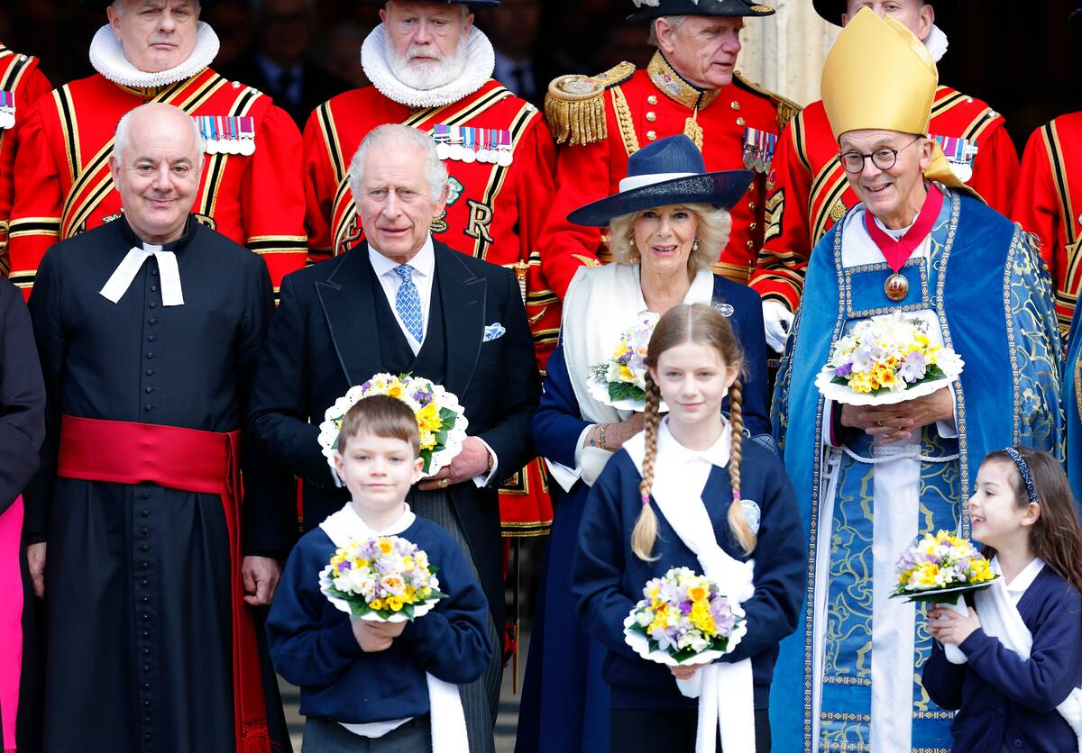 King Charles III And The Queen Consort Attend The Royal Maundy Service