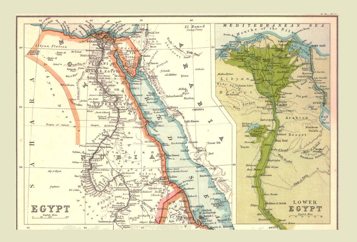 Map Of Egypt