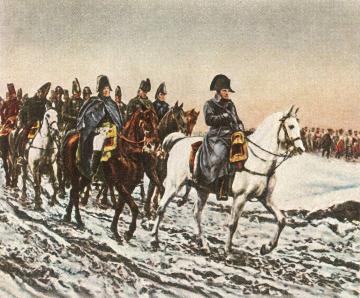 Napoleons Retreat To The Berezina