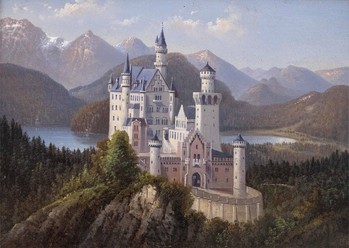 Neuschwanstein Castle. Creator: Sattler