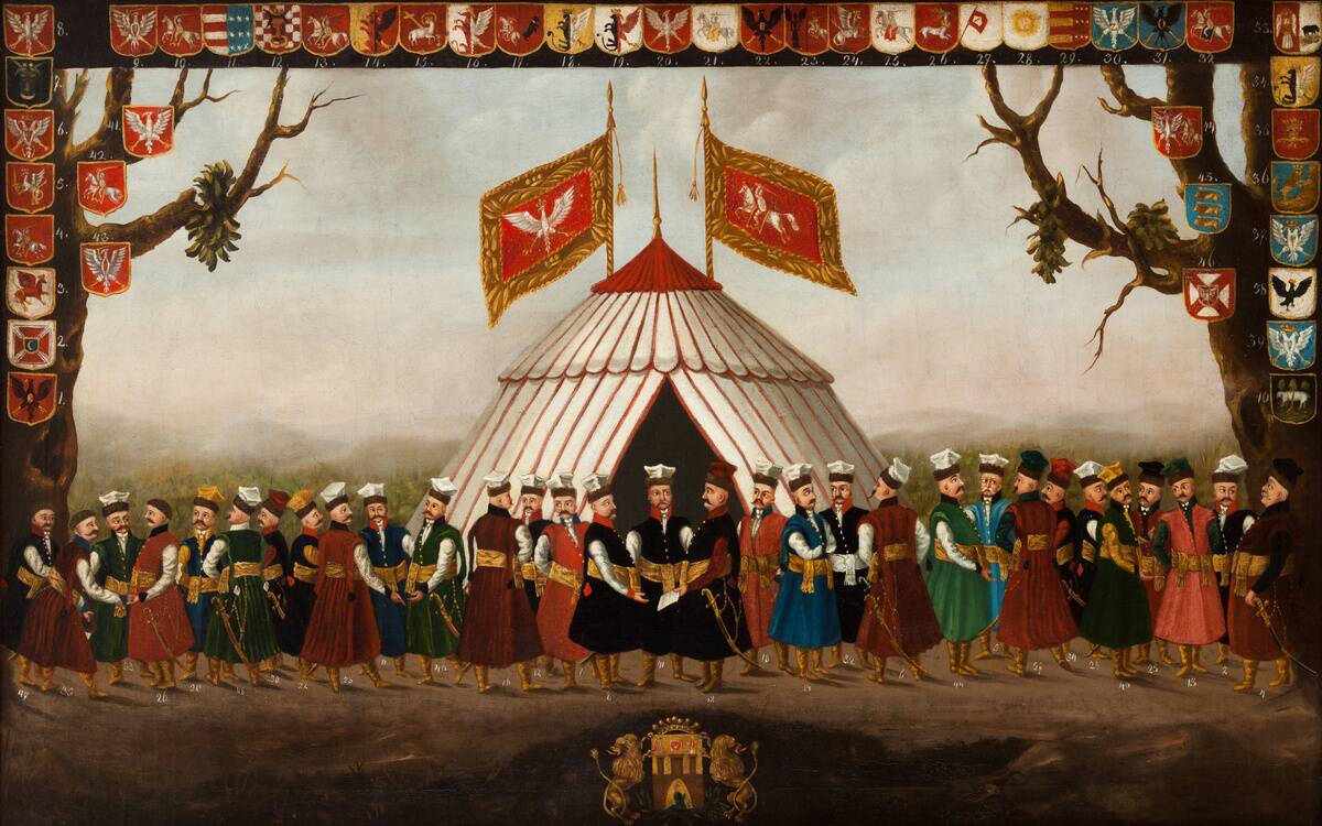 Noblemen In Voivodeship Uniforms