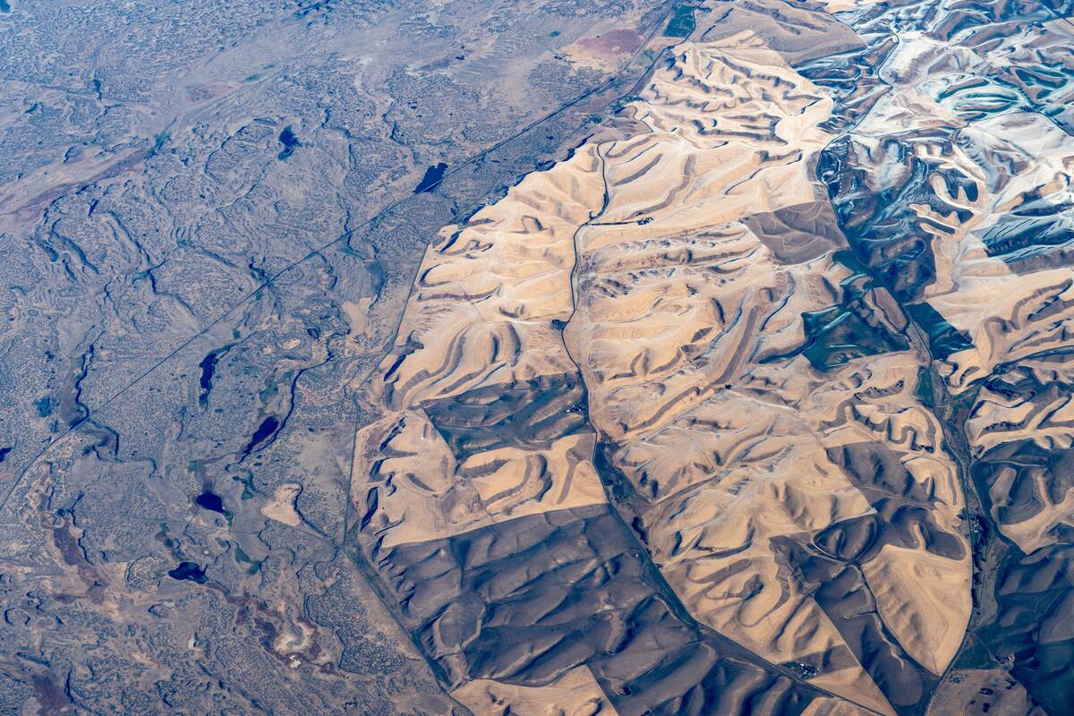 Palouse and scablands, E Washington