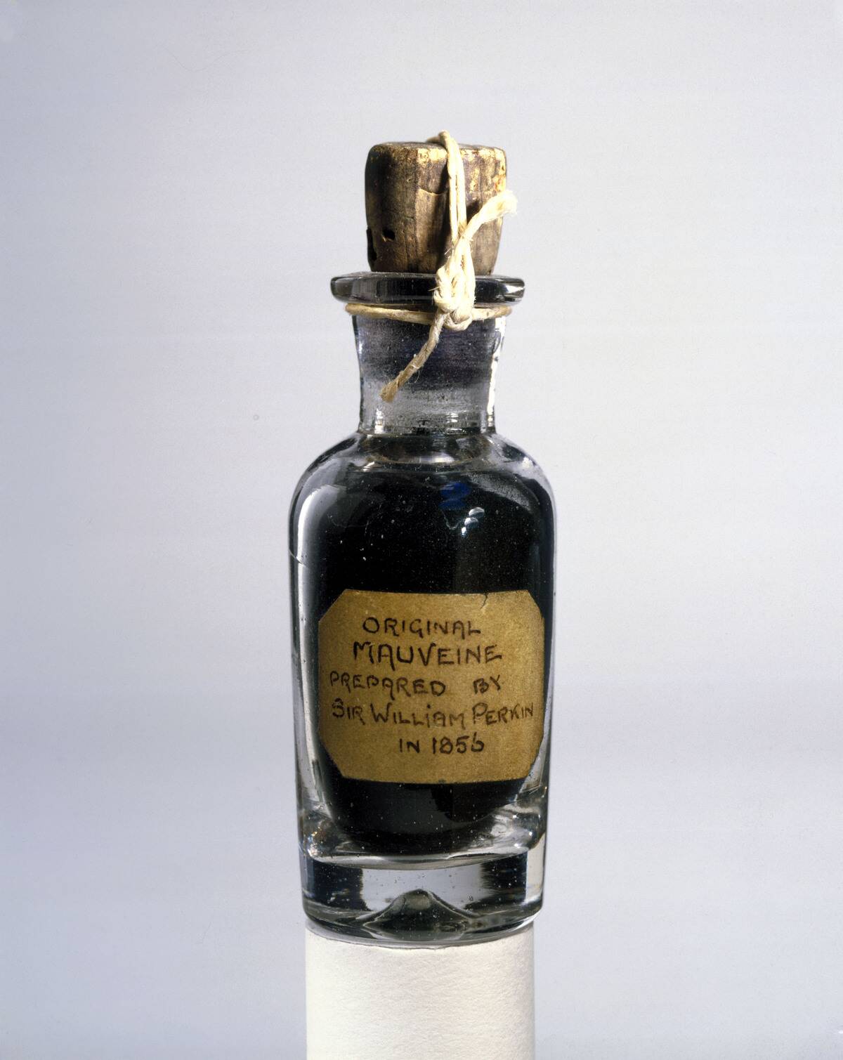 Perkin�s original mauve dye, 1856.