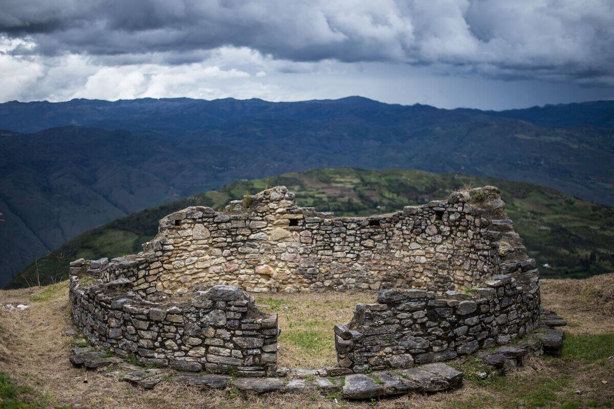 PERU-TOURISM-KUELAP-CABLE CAR