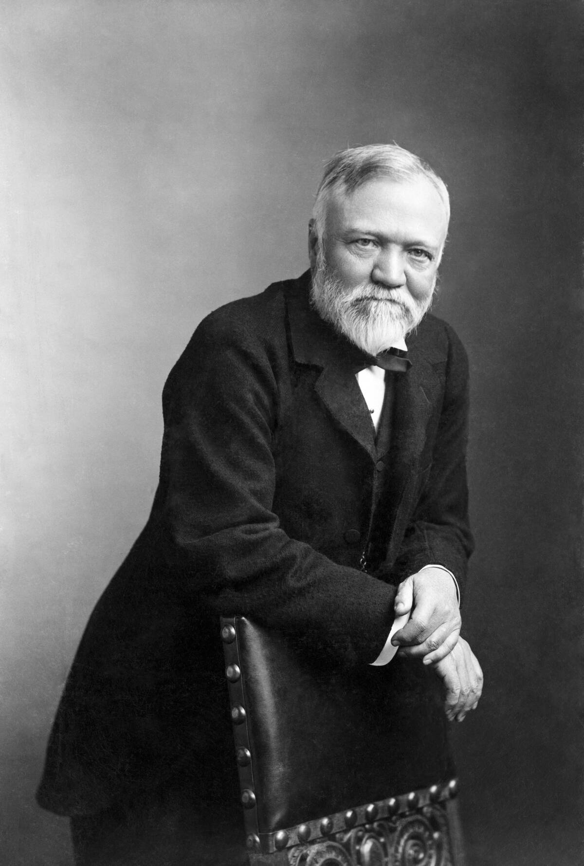 Portrait Of Andrew Carnegie