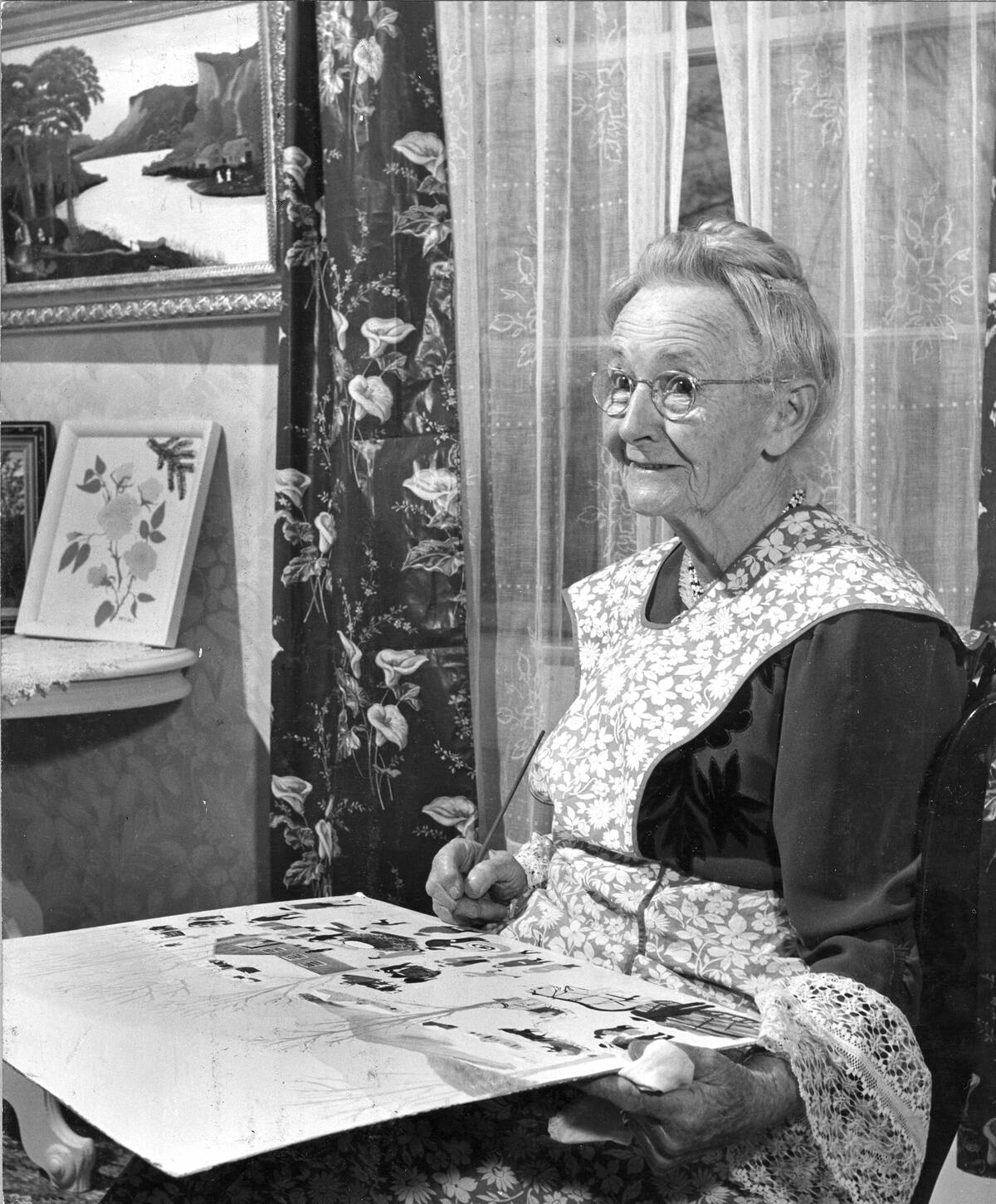Portrait Of Grandma Moses